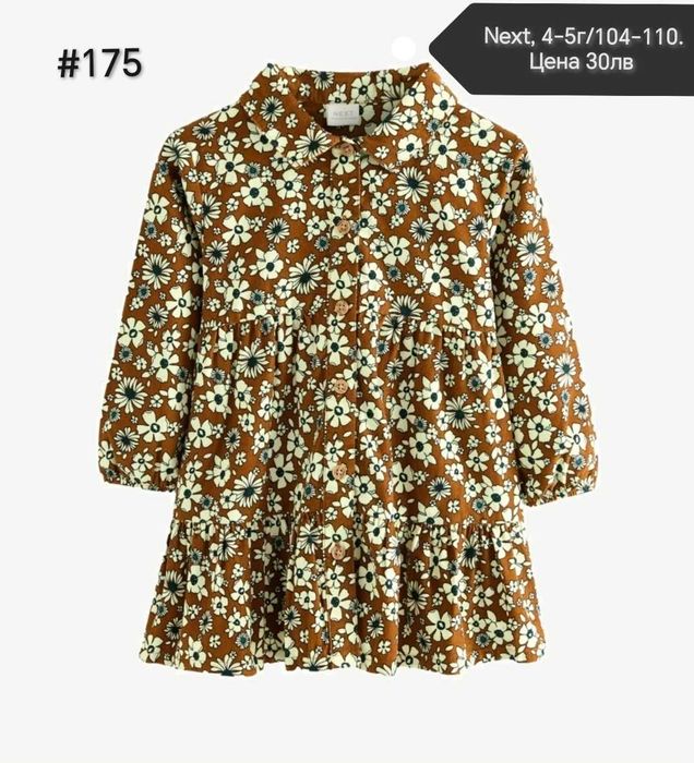 Пролетни роклички на Next. Нови, размери и цени на снимките