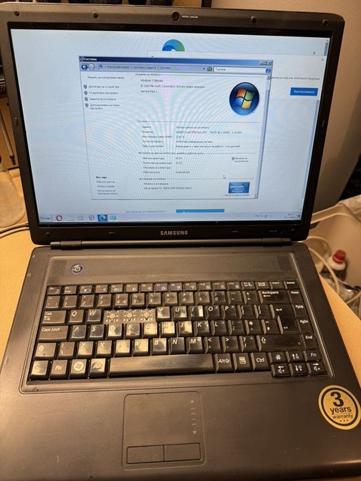 Лаптоп Самсунг CoreTM2 Duo 3G RAM