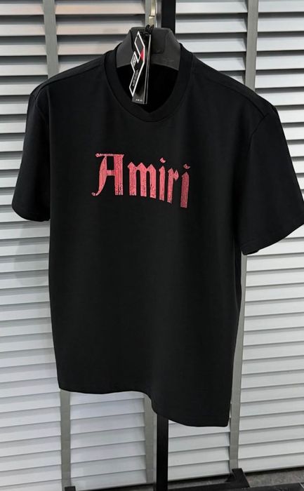 Tricou Amiri Lounge negru premium