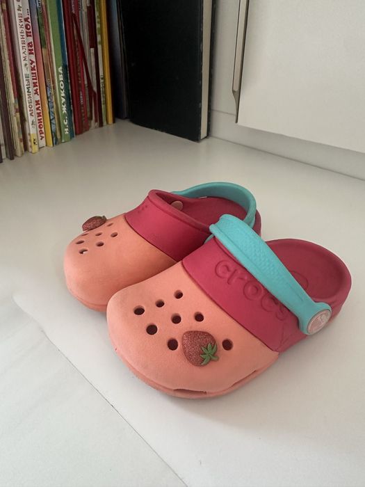 Обувь для девочек резиновые сапоги crocs