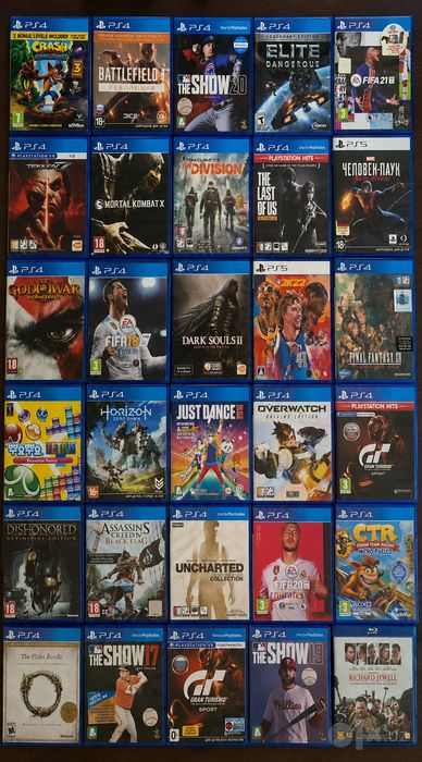 Ps4 disklari диски для плейстейшн ps4 ps5 ps VR Vita