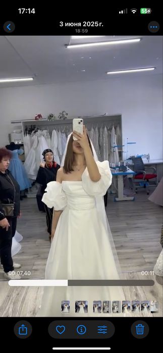 Продам свадебное платье