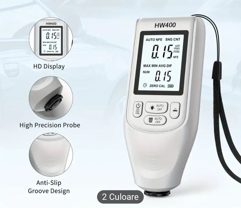 Tester vopsea auto HW400, alb