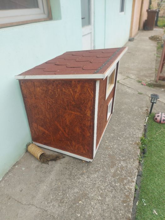 Cusca pentru pisici cu două niveluri