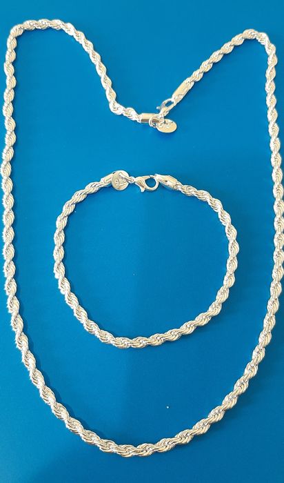 925 Argint Set Unisex