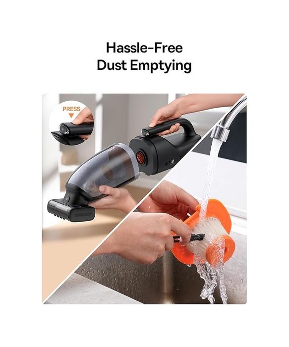 Aspirator de mana Baseus AP02, 6000Pa