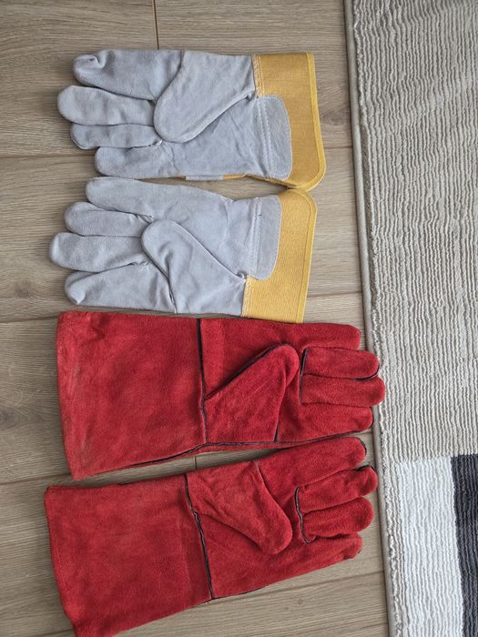 Set 2 perechi Mănuși de sudor/lăcătuș