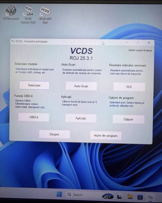 Diagnoză vcds 25.3.2 Hex VII cu chipset Arm stm32f429