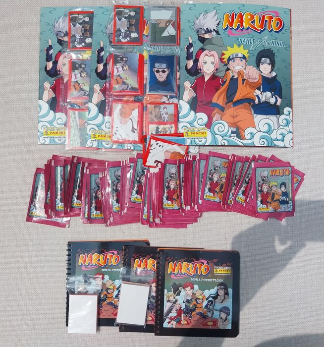 Chipicao, Panini, Naruto, Yu-Gi-Oh etc.