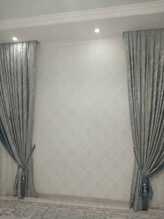 Продам штор с тюльем