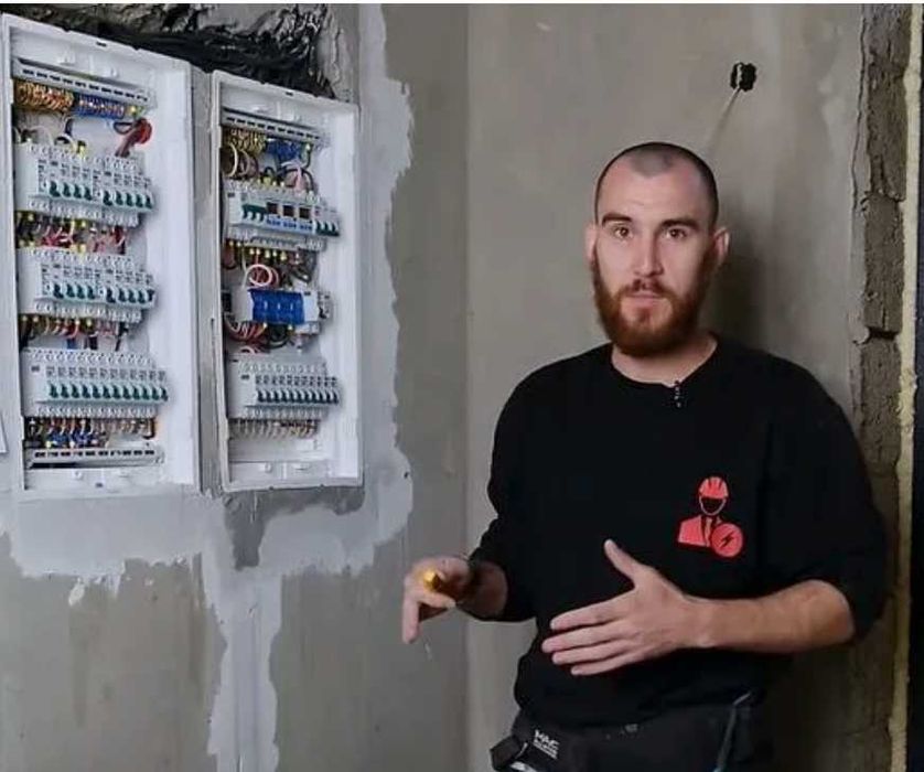 Электрик. Электромонтаж за выгодную цену,монтаж кабеля и проводки