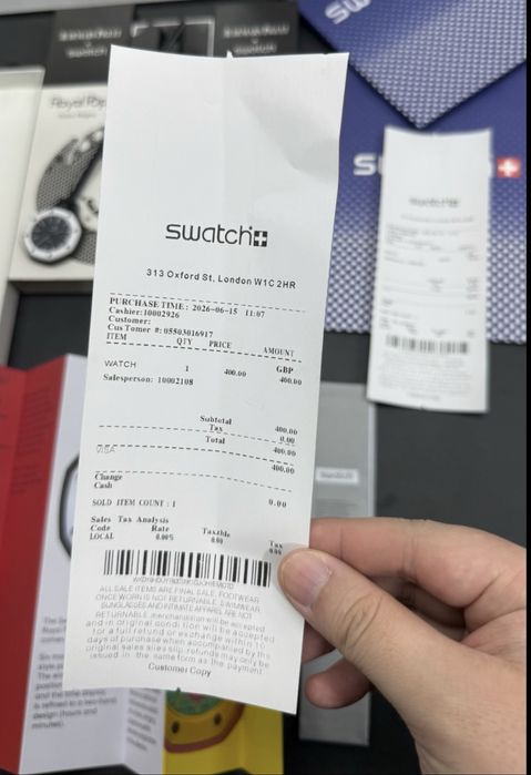 Ap x swatch orice marime