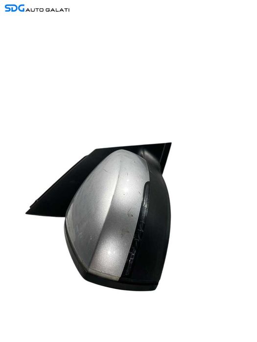 Oglinda Dreapta Electrica cu Rabatare Pliere Manuala Volkswagen Polo 6R 2010 - 2018 Culoare argintiu Cod 024483 [L6522]