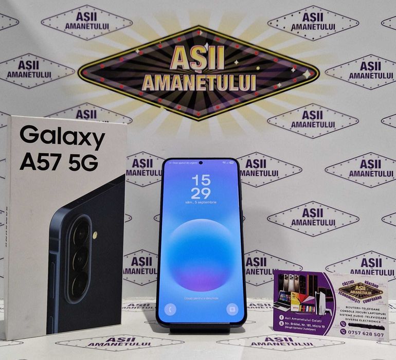 Asii Amanetului - Samsung Galaxy A57 5G, 128GB, 8GB Ram, 100% Baterie