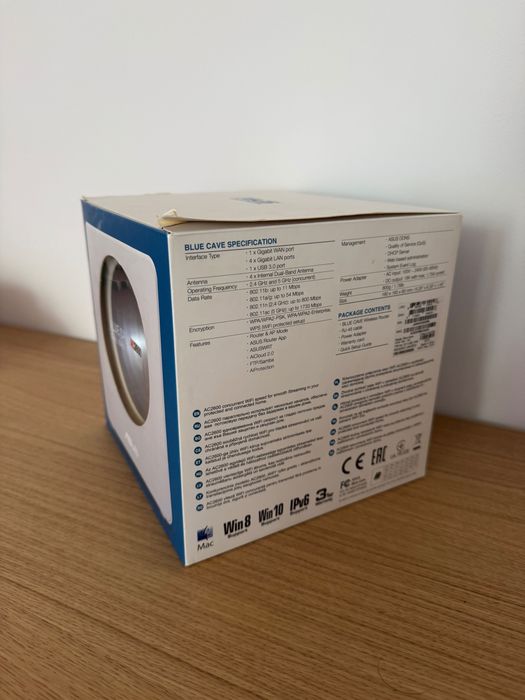 Router wireless ASUS Blue Cave 5G, AC2600, Dual-Band, Gigabit (Fullbox)