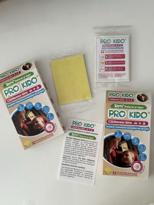 Plasturi contra raului de miscare ProKido Guard noi