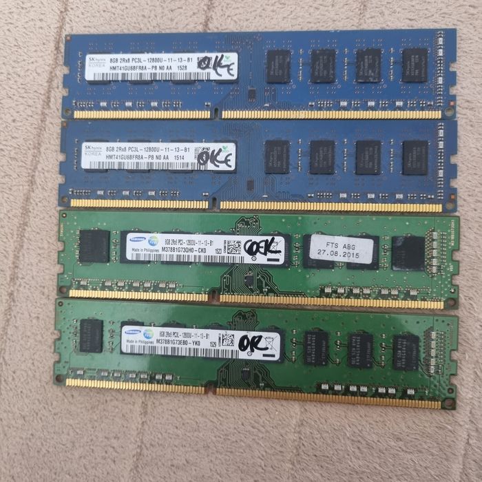 Kit 32gb ddr3 + I7-2600k