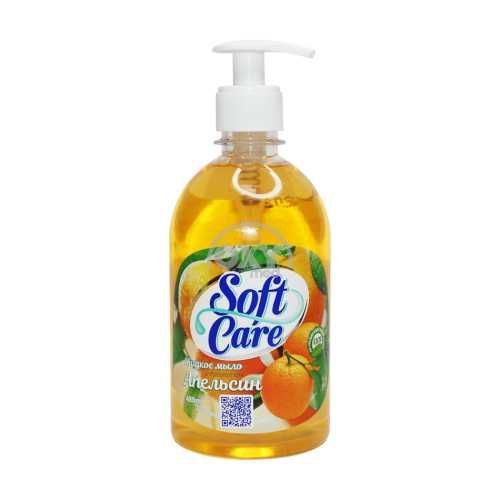 Жидкое мыло - "SOFT CARE" 480 мл Оливка