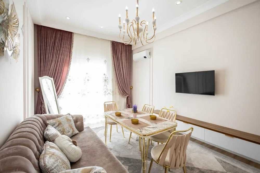 Сдается ШИКАРНАЯ квартира 2/6/13 в ЖК Алмазар Сити!  989*