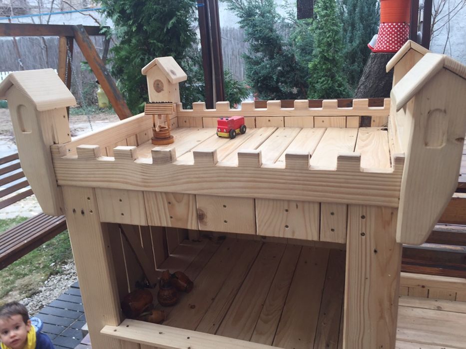 Loc de joaca copii pt terasa sau interior,castel activități