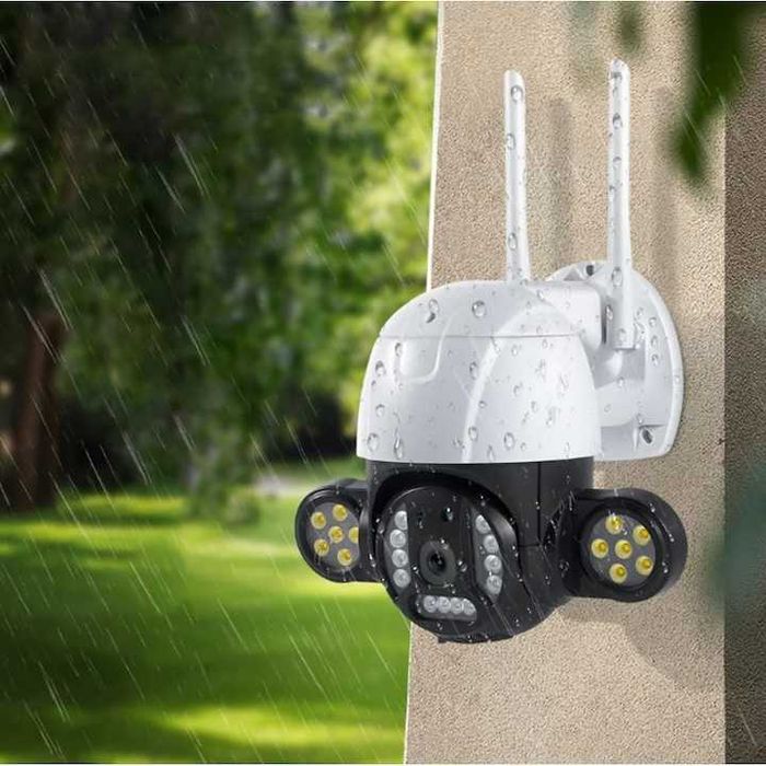 Камера за външно наблюдение 5MP с приложение icsee