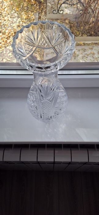 Ваза     хрусталь