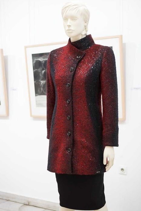 ПРОМО Топло вълнено палто