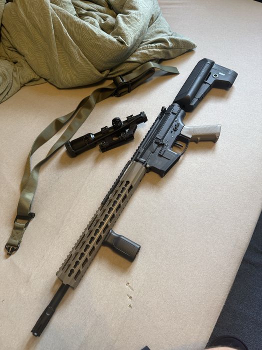 DMR 1.8J Bile 0.32 + Novritsch 1-4x Scope LPVO Airsoft