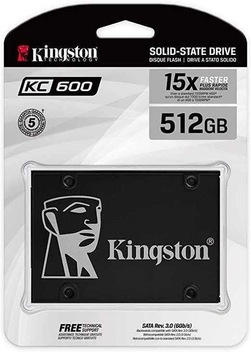 Vand ssd Kingston KC600, 512GB, 2.5", SATA III