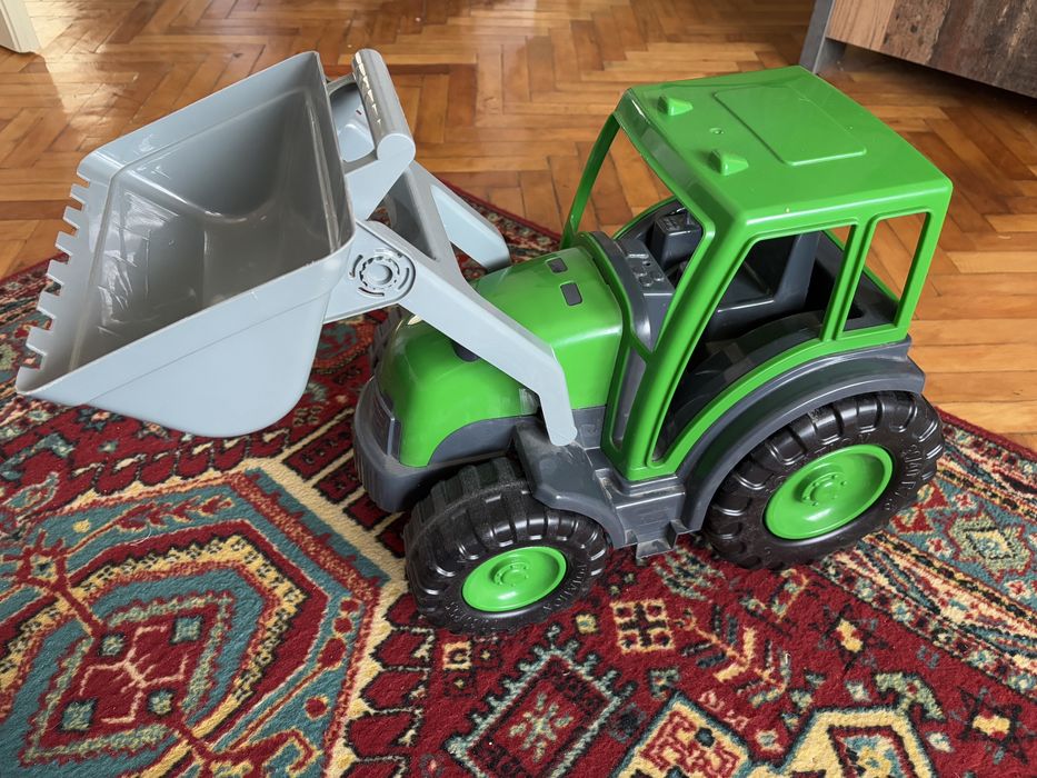 Tractor de plastic