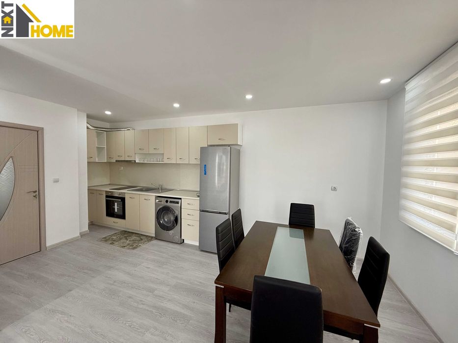 Чисто нов, напълно обзаведен тристаен апартамент в нова сграда