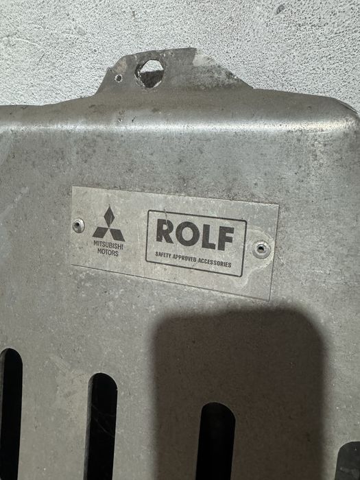 Мицубиси аутландер защита двигателя