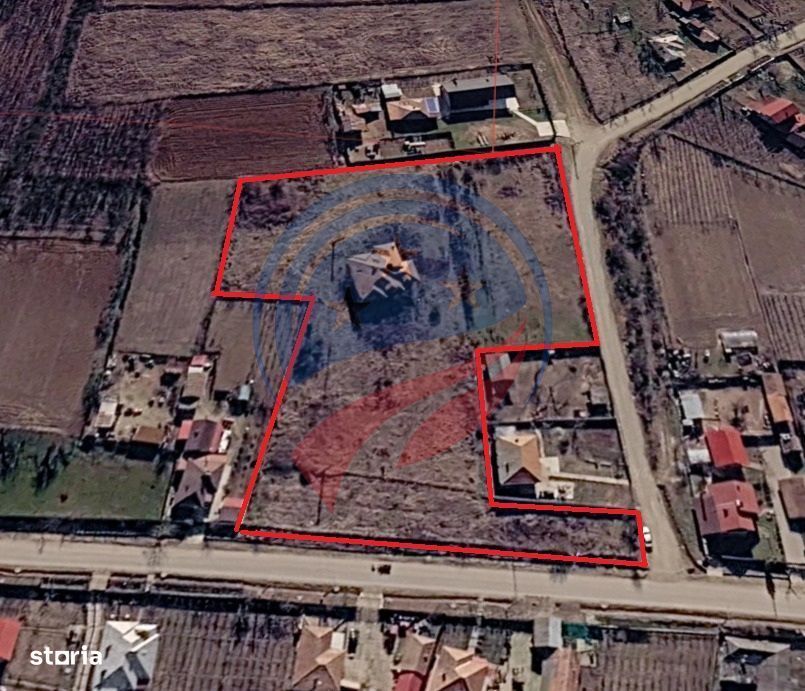 Teren  8 227 mp + Casa demolabila de vanzare in Filiasi -  Fratostita