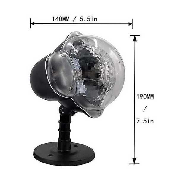 Лазерен прожектор Mercado Trade, Червени и зелени светлини