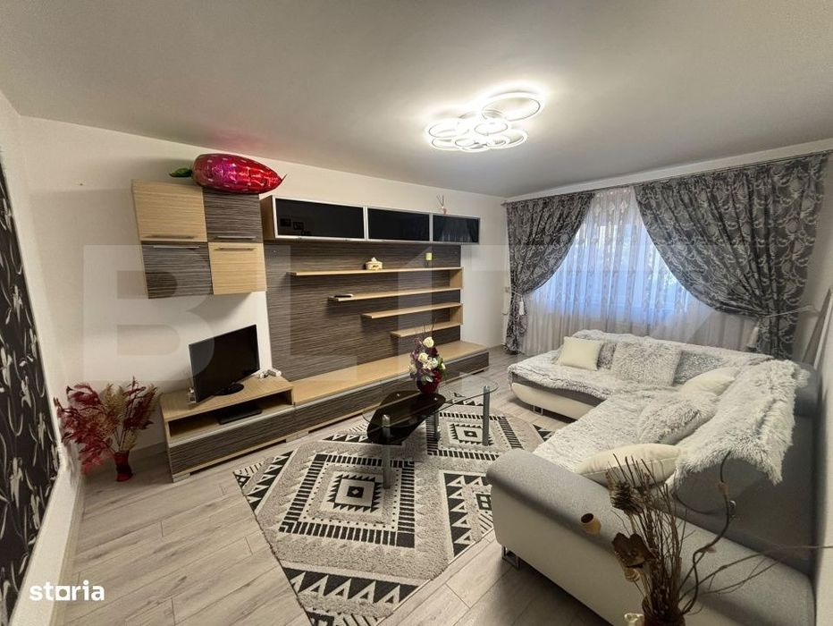 Apartament cu 3 camere, 64 mp, zona Nufarul