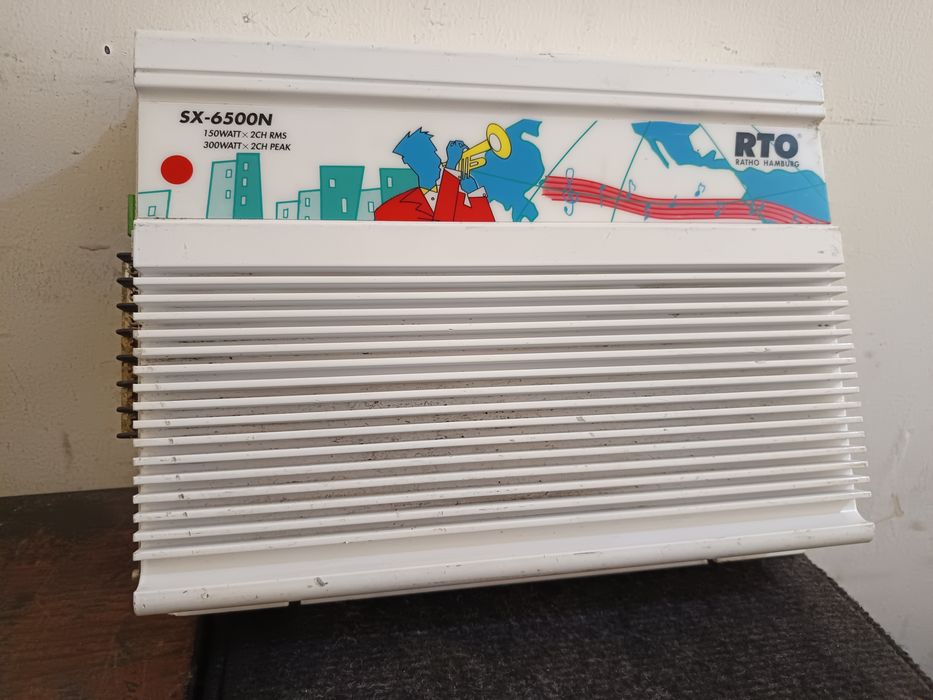 Statie RTO Germany amplificator audio auto bass masina pentru subwoofer 300 rms monobloc