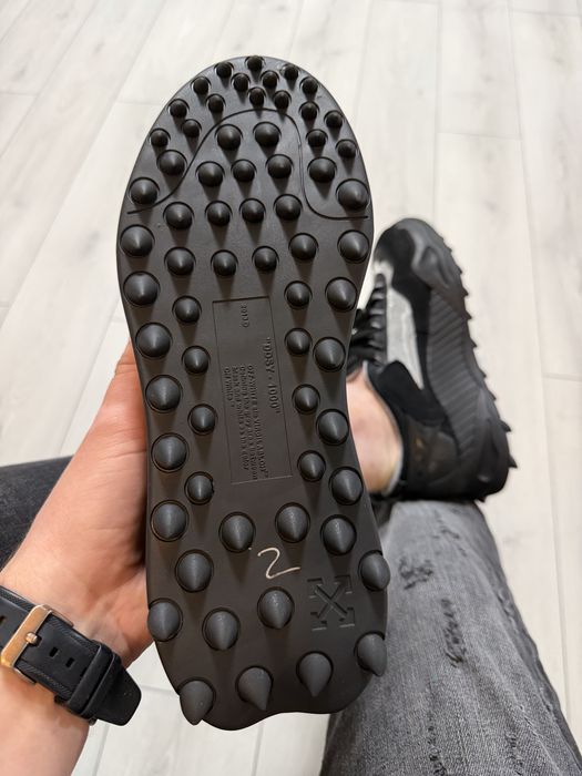 Adidasi Barbati OFF White Negru & Alb!