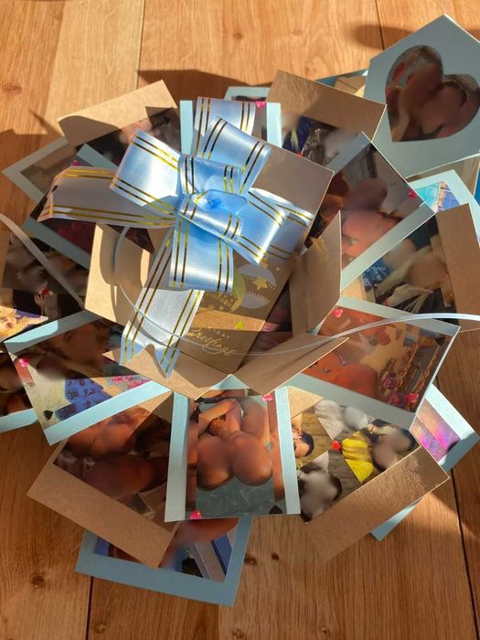 Кутия със снимки, прекрасен подарък за Свети Валентин и всеки повод