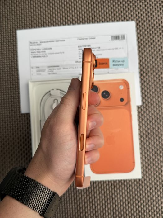 НОВ! *ЛИЗИНГ* iPhone 17 Pro 256Gb Cosmic Orange 24М ГАРАНЦИЯ