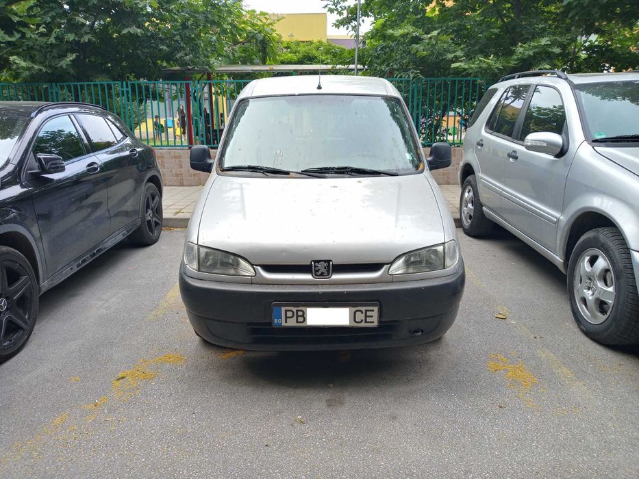 Peugeot Partner Ranch 1.9 D (Чист дизел) + КЛИМАТИК! Напълно обслужен, нов внос от Италия