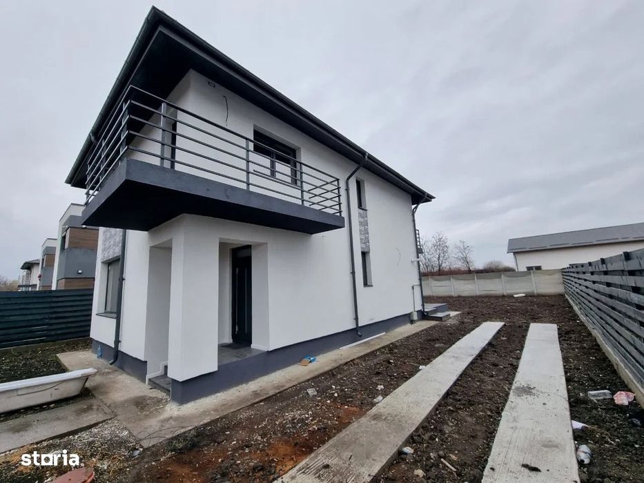 Casa individuala | 4 camere | 3 băi | 120 mp | teren 500 mp