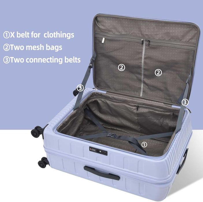 Куфар TydeCkare лилав