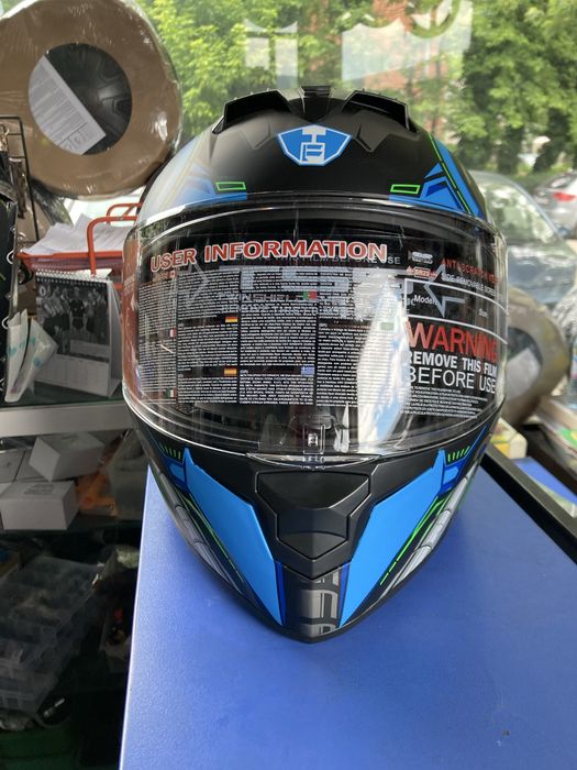 НОВА Каска за мотор Пистова М // пистов мотор , Шлем M