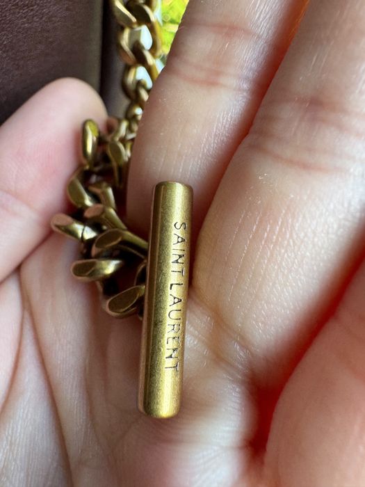 Geanta YSL maro burgundy noua din piele