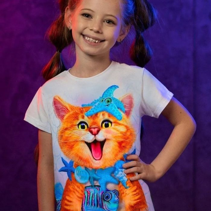 Детские светящиеся футболки