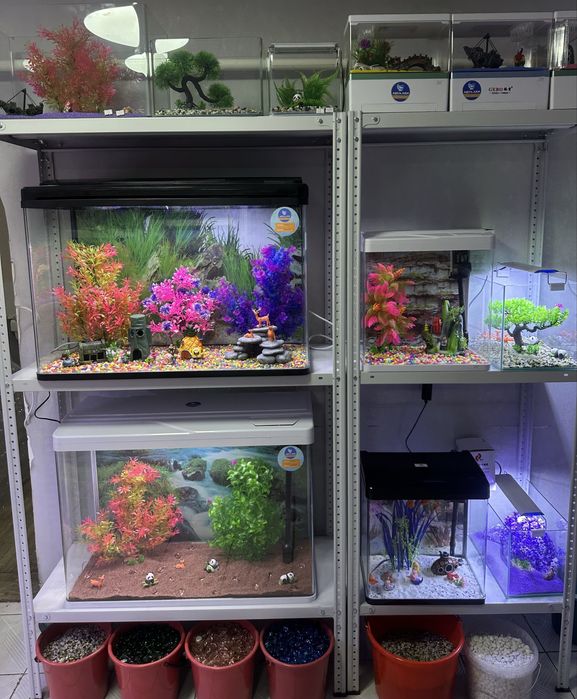 Заводские аквариумы  ‼️‼️