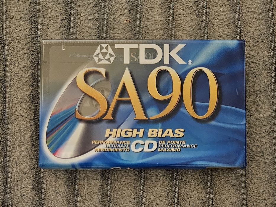 Caseta Audio TDK SA90 USA Japan