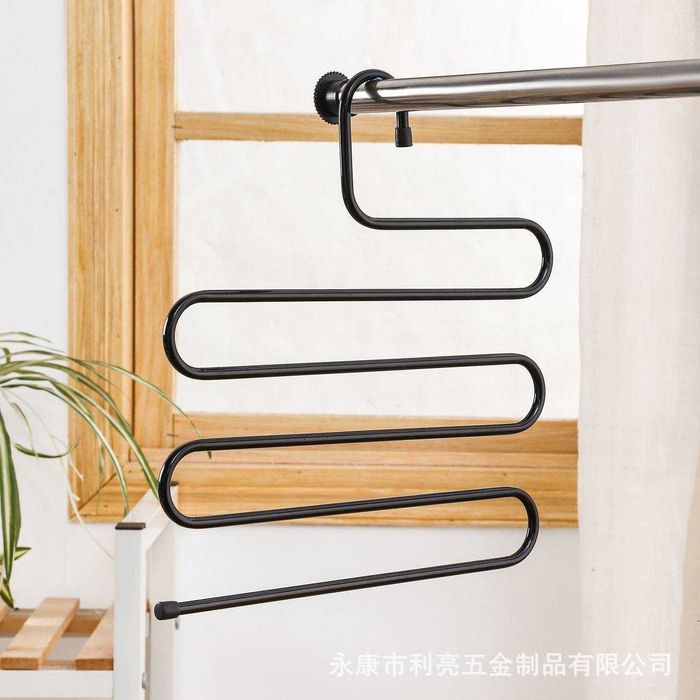 Доставка!Вешалка для брюк из нержавеющей стали, 5 слоев g48