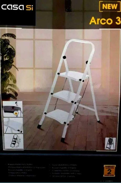 Scari pliabile din otel cu 3 trepte NOI - 120 Lei bucata