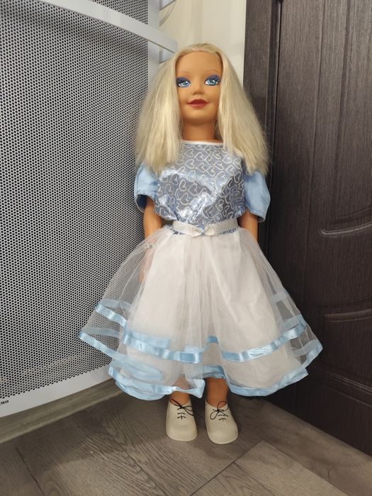 Голяма руса кукла 80см 69лв